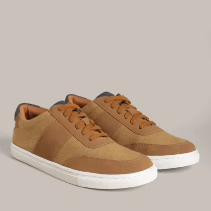 BUDA JEANS CO Men Lace-Up Sneakers(Brown)